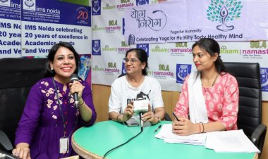 आईएमएस में योग से निरोग कार्यक्रम का हुआ आयोजन