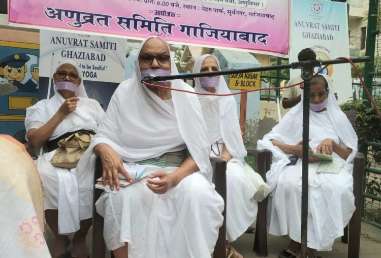 स्वस्थ परिवार से स्वस्थ राष्ट्र का निर्माण - साध्वी संगीत श्रीजी