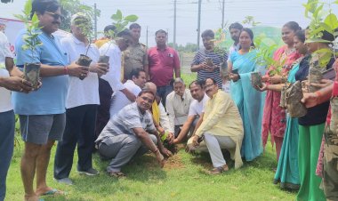 पहल संस्था द्वारा 'एक पौधा, आपके बच्चों के भविष्य नाम' कार्यक्रम का आयोजन