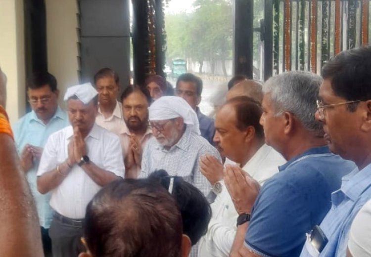 सैक्टर 56 के नवीनीकृत प्रवेश द्वार का हुआ लोकार्पण