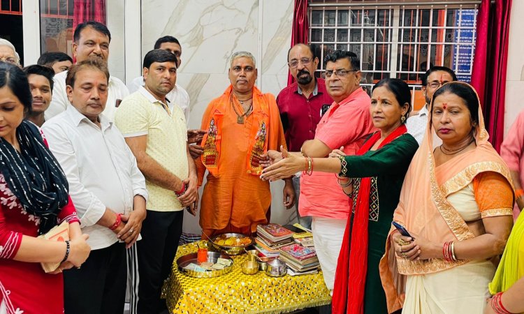 श्री राम हनुमान सेवा समिति ने किया 101वीं हनुमान चालीसा पाठ   