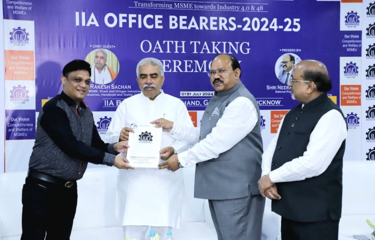 नवीन गुप्ता बने आईआईए नोएडा चैप्टर के चेयरमैन