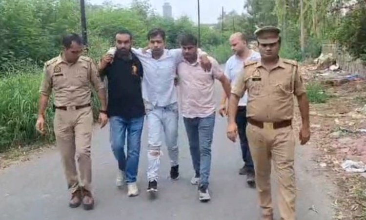 थाना-39 पुलिस और ठक-ठक गैंग के बदमाशो के बीच हुई मुठभेड़, दो अभियुक्त गिरफ्तार