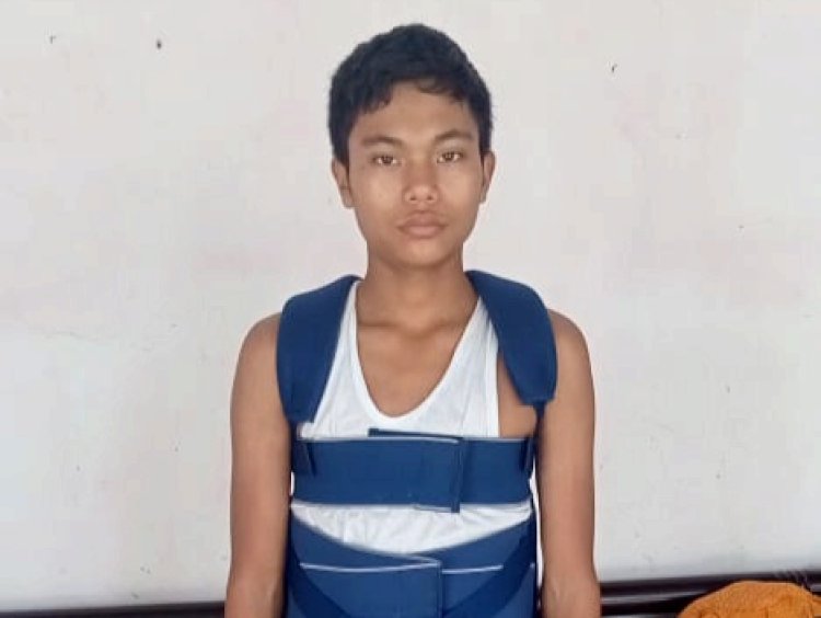 14 साल के किशोर की रीढ़ की हड्डी का जटिल ऑपरेशन कर दिया नया जीवन 