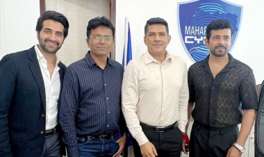 साइबर खतरे के बारे में जागरूकता के लिए विनीत सिंह अक्षय ओबेरॉय ने साइबर सुरक्षा मुख्यालय का दौरा किया