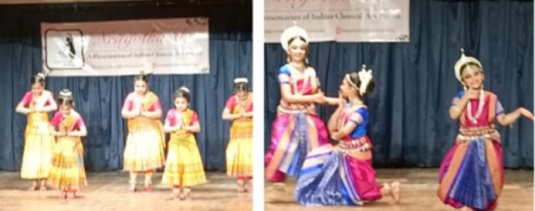 नोएडा में ओडिसी नृत्य कार्यक्रम की भव्य प्रस्तुति