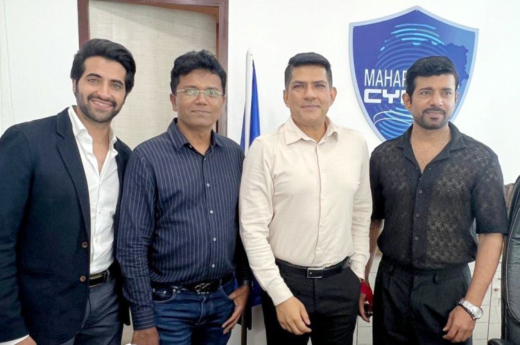 साइबर खतरे के बारे में जागरूकता के लिए विनीत सिंह अक्षय ओबेरॉय ने साइबर सुरक्षा मुख्यालय का दौरा किया