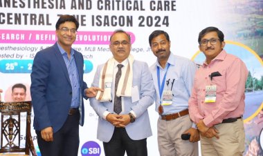 डॉ.कपिल सिंघल ने संभाला इंडियन सोसाइटी ऑफ़ एनएस्थेश्लोगिस्ट यूपी स्टेट चैप्टर के अध्यक्ष का पद 