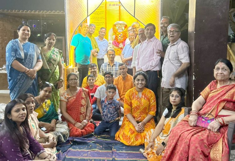 ग्रेटर नोएडा वेस्ट मे हर्षोल्लास के साथ संपन्न हुआ चित्रगुप्त भगवान का प्रथम मूर्ति स्थापना दिवस