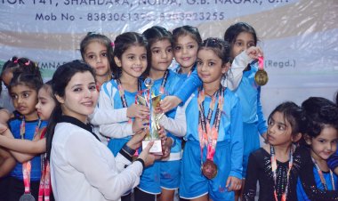 तृतीय जिला स्तरीय जिम्नास्टिक खेल प्रतियोगिता का हुआ आयोजन