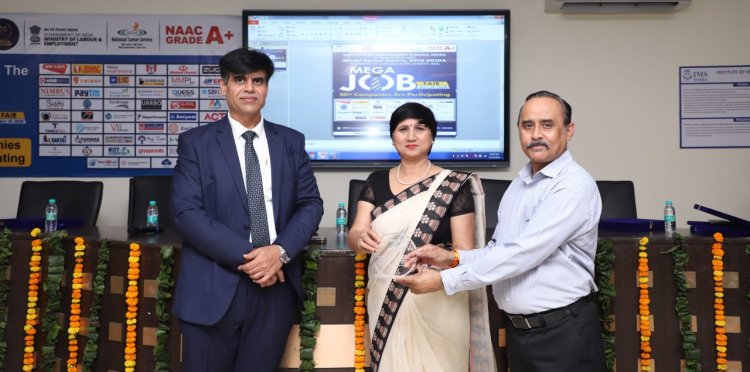 आईएमएस नोएडा में मेगा जॉब फेयर का हुआ आयोजन