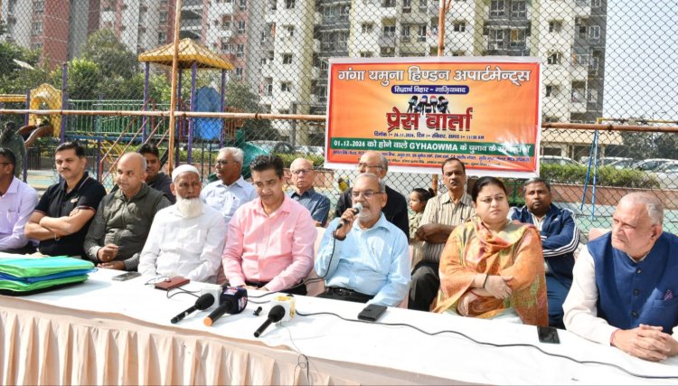 गंगा यमुना हिंडन अपार्टमेंट सोसायटी के पूर्व अध्यक्ष पर लगे गंभीर आरोप