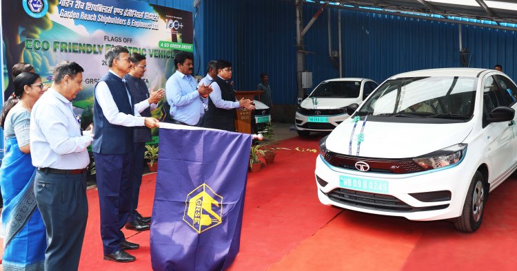 GRSE POWERS ITS ELECTRIC VEHICLE FLEET – GREENER COMMUTES