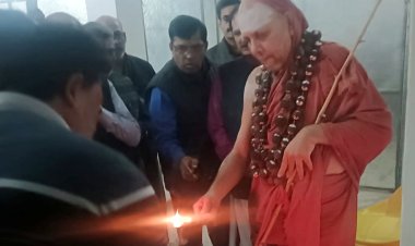 शंकराचार्य कलिघापीठम का नोएडा दौरा, संस्कृत गुरुकुल का किया उद्घाटन