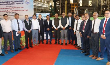 Steel-Cutting’ of a ‘Cutting-Edge’ Research Vessel for NCPOR, MoES