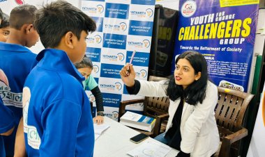 चैलेंजर्स ग्रुप ने 200 बच्चों को वितरित की हाइजीन किट