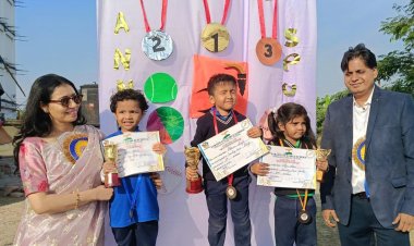 Saraswati World School Sparks Spirit and Sportsmanship at Annual Sports Meet