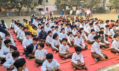 बीर बाल दिवस के उपलक्ष्य में संघ ने आयोजित किया बाल पथ-संचलन