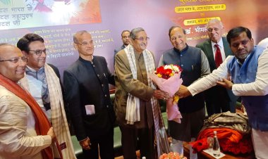 दिल्ली के भारत मंडपम में हुआ अटल जन्म शताब्दी काव्यांजलि का आयोजन