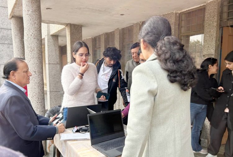 आयुष्मान भारत मेडिकल कार्ड के लिए मेगा शिविर का हुआ आयोजन