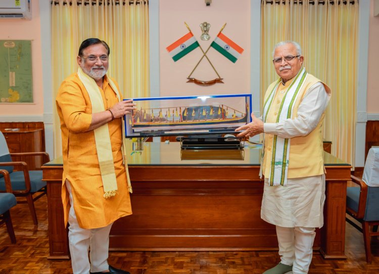 लक्ष्य द्वीप में मोदी के विजन को गति देने पहुंचे मनोहर, सौर और बैटरी ऊर्जा भंडारण में लक्ष्यद्वीप बनेगा मॉडल  