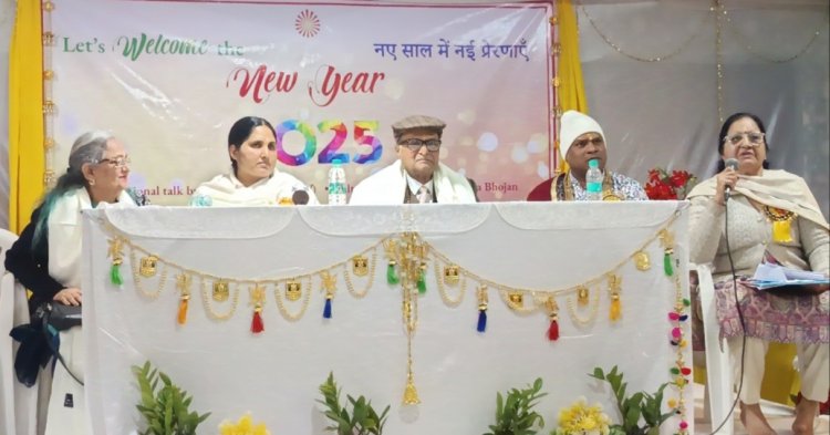 ब्रह्माकुमारीज़ ने गार्डेनिया ग्लोरी सेक्टर 46 में धूमधाम से मनाया नववर्ष