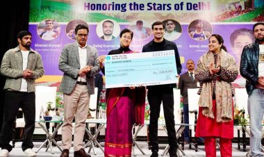 ओलंपिक और पैरालंपिक में देश का मान बढ़ाने वाले दिल्ली के 5 खिलाड़ियों व एक कोच का 'आप' सरकार ने किया सम्मान