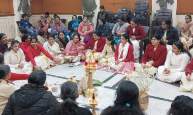 अय्यप्पा मंदिर नोएडा में मनाया गया तिरुवतीरा उत्सव