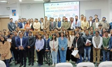 युवा दिवस पर IASC सैक्टर स्किल और शारदा यूनिवर्सिटी द्वारा युवाओं को कौशल विकास के नए कोर्स द्वारा अधिक सक्षम बनाने के लिए कार्यक्रम का आयोजन