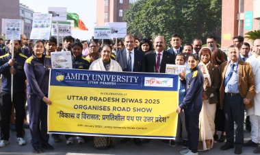एमिटी विश्वविद्यालय में उत्तर प्रदेश दिवस और राष्ट्रीय मतदाता दिवस मनाया गया