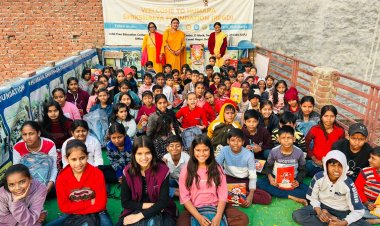 हमारा शिक्षालय संस्था द्वारा मनाया गया वसंत पंचमी का पावन पर्व