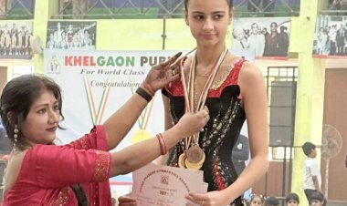 सोनिया दीक्षित ने उत्तराखण्ड में रिदमिक जिमनास्टिक के ऑलराउंड फाइनल के लिए किया क्वालीफाई