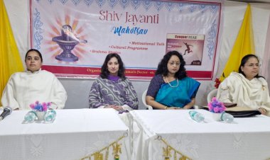 ब्रह्माकुमारीज़ द्वारा शिव जयंती के अवसर पर 'राजयोग द्वारा डर पर विजय' पर आयोजित कार्यक्रम