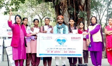 100 दिन के टीबी मुक्त भारत अभियान के तहत सलाम नमस्ते ने किया जागरूकता कार्यक्रम