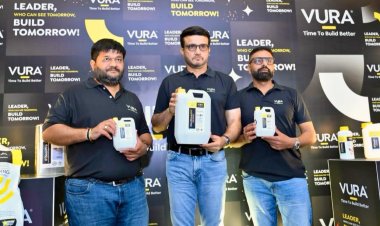 Vura – A Leading Construction Chemical Brand, Announces Sourav Ganguly as Brand Ambassador, Reinforcing Commitment to Innovation & Quality