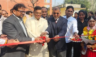राजकीय स्नातक महाविद्यालय में हुआ ओपन जिम का उद्घाटन