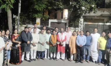 होली मिलन समारोह को लेकर हुई प्रवासी संघ की बैठक