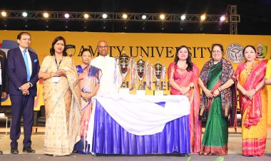 प्रतिभाओं के महाकुंभ 38वां एआईयू इंटर यूनिवर्सिटी नेशनल यूथ फेस्टीवल एमिटी उत्सव का उत्साह के साथ उद्घाटन