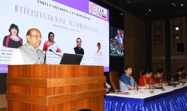 एमिटी विश्वविद्यालय में अंर्तराष्ट्रीय महिला दिवस 2025 पर त्रिदिवसीय कार्यक्रम का शुभारंभ