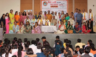 सेवा भारती का वार्षिक उत्सव, डीसीपी नोएडा रामबदन सिंह ने बच्चों को किया संबोधित