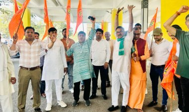 श्री राजपूत करणी सेना नही कर पाई रामजीलाल सुमन का पुतला दहन