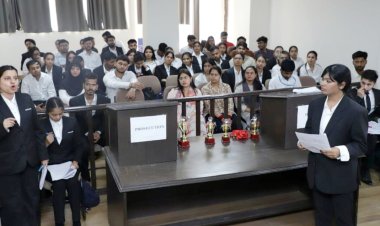 आईएमएस लॉ कॉलेज में ट्रायल ऐडवोकेसी प्रतियोगिता का आयोजन