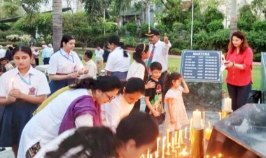 गौतम बुद्ध नगर शहीदों के परिवार स्मारक पर दी श्रद्धांजलि