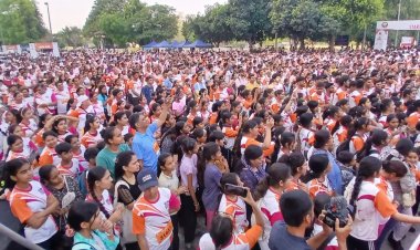 5,000 से अधिक धावकों ने ‘Run for a Girl Child’ में भाग लेकर महिला सशक्तिकरण का संदेश दिया
