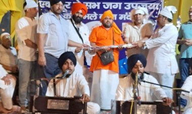 सिख समाज ने मनाया बैसाखी के साथ अंबेडकर का जन्मदिन