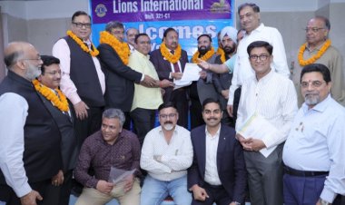 लायंस इंटरनेशनल मे गवर्नर के चुनाव का नोएडा से बजा बिगुल
