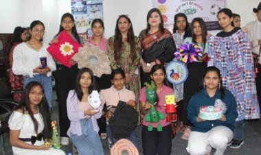 एसएफआई ने किया 'बेस्ट आउट ऑफ वेस्ट' राष्ट्रीय प्रतियोगिता का आयोजन