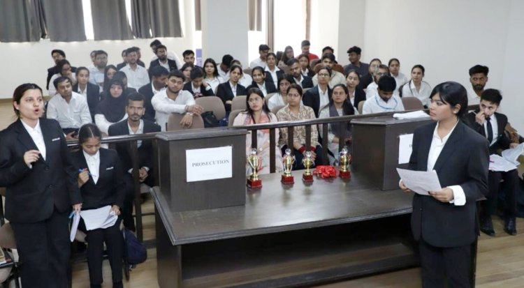 आईएमएस लॉ कॉलेज में ट्रायल ऐडवोकेसी प्रतियोगिता का आयोजन