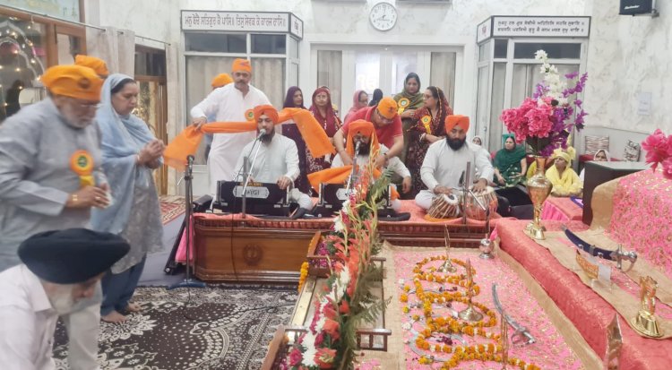 पंजाबी विकास मंच मे मनाया बैसाखी पर्व