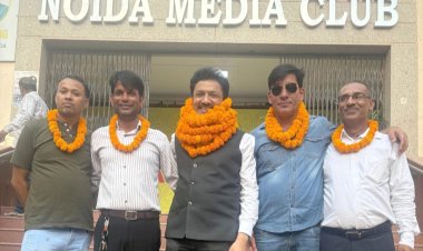 नोएडा मीडिया क्लब के चुनाव सम्पन्न, आलोक द्विवेदी बने अध्यक्ष, जयप्रकाश सिंह महासचिव